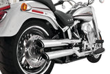 Vance & Hines 3-Inch Twin Slash Chrome PCX Slip-On Exhaust, Model 16343