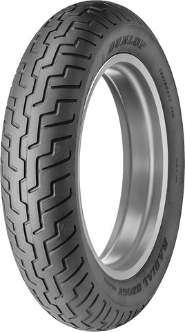 Dunlop Tire D206 Front 130/80R18 66H Radial TL - Reliable Performance for Motorcycles