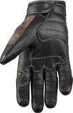 Speed and Strength Small Rust and Redemption Leather Motorcycle Gloves, Part Number 878621