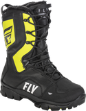Fly Racing Marker Boot Black/Grey/Hi Vis Size 10 - Durable Off-Road Motorcycle Footwear