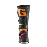 Gaerne SG-12 Motocross Boots Black/Orange/Pink Size 12, Part Number 2174-108-47
