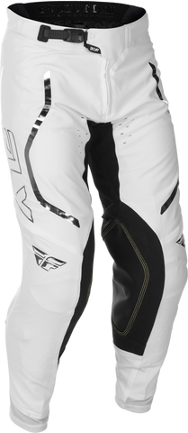 Fly Racing Evolution DST Le Flash Pants White/Silver Size 34 with Advanced Mobility and Heat Resistance