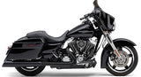Cobra 6288RB 4.5-Inch Uppercut Black Slip-On Muffler for Harley-Davidson FLH/FLT 1995–2016