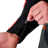 Tractech Evo D3o Jacket Blk/Flo Red Leather 2x