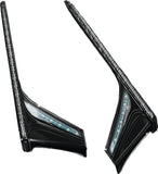Kuryakyn 12-17 GL1800 Gloss Black Smoke Lens L.E.D. Vertical Rear Light Strips 3247