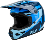 Fly Racing Kinetic Sync Helmet Navy/Blue/Light Blue, Large, Part Number 73-2003L