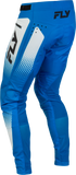 Fly Racing Youth Rayce Sonar BMX/MTB Bicycle Pants Blue, White and Black Size 18, Part 380-06318