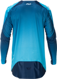 Fly Racing Evolution DST Jersey Blue/White Large for Cycling and MTB