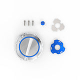 RIZOMA Clutch Cover Silver/Blue BMW ZBW109A