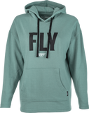 Fly Racing Women's Weekender Hoodie Sage/Black - Part Number 358-00112X