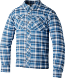 RST Lumberjack CE Shirt Blue/Grey Check Large, Part Number 102115BLU2-44
