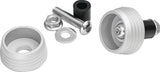 Kuryakyn 3807 Lodestar Front Axle Sliders, Silver