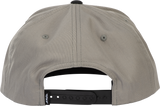 Fly Racing Fly Half Wing Hat Grey – Adjustable Snapback Cap with Curved Bill