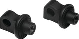 Kuryakyn Splined Peg Adapter Satin Black 8898