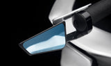 Rizoma BS295B Cut Edge Universal Right Bar-End Mirror, Black