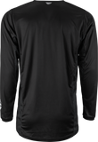 Fly Racing Patrol Jersey Black/White Large – Off-Road Motorcycle Gear