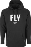 Fly Racing Weekender Pullover Hoodie Black and White 2X