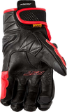 Freestyle 3 D3o Glove Black/Red Leather Xl