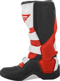 Fly Racing FR5 Boots Red/Black/White Size 10 – Durable Off-Road Motorcycle Footwear