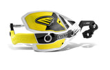 Cycra CRM Wrap-Around Handguards with 7/8-Inch Clamp, White/Yellow, Part Number 1CYC-7407-55X