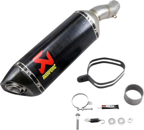 AKRAPOVIC Slip-On Line Muffler - Carbon Fiber S-K6SO7-ZC