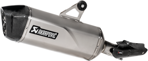 AKRAPOVIC Titanium Muffler S-B12SO23-HAAT for BMW Motorcycles