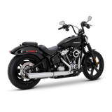 Vance & Hines 4-Inch Round Chrome Slip-On Exhaust, 2025+ HD Softail, Model 16750