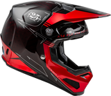Fly Racing Youth Formula S Carbon Legacy Helmet Red Carbon/Black YL 73-4447YL