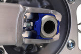 WORKS 17-265 Axle Blocks Elite Yamaha Blue