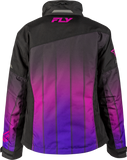 Fly Racing Women's SNX Pro Jacket in Purple/Black – Waterproof and Breathable Snow Gear