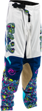 Fly Racing Kinetic Mutant Mesh Youth Motocross Pants White/Blue/Multi, Size 26, Part 380-34426