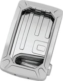 Kuryakyn 3190 Nova Curved Vertical Mount Side License Plate Holder, Chrome
