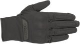 Alpinestars C-1 V2 Gore-Tex Windstopper Motorcycle Gloves, Black, Large, 3520019-10-L