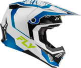 Fly Racing Formula CP Charge Helmet White/Blue/Black XS, Part 73-0062XS