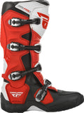 Fly Racing FR5 Motocross Boots Red/Black/White Size 13