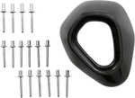 AKRAPOVIC V-EC120 Carbon Fiber End Cap for Mufflers
