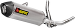 AKRAPOVIC Race Exhaust Stainless Steel/Titanium S-S6R9-WT for Enhanced Performance and Sound