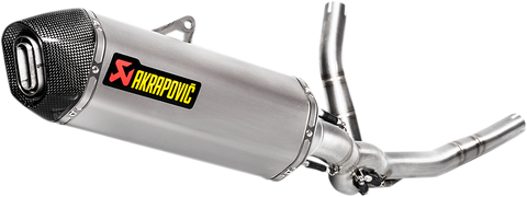 AKRAPOVIC Race Exhaust Stainless Steel/Titanium S-S6R9-WT for Enhanced Performance and Sound
