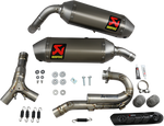 AKRAPOVIC Evolution Exhaust - Titanium S-H2MET8-QTA