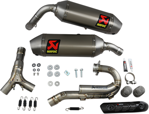 AKRAPOVIC Evolution Exhaust - Titanium S-H2MET8-QTA