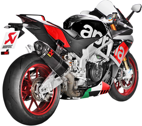 AKRAPOVIC Evolution Exhaust - Titanium/Carbon Fiber S-A10E8-RC
