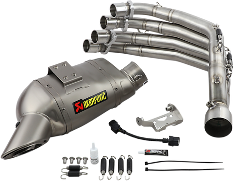 AKRAPOVIC Race Exhaust - Titanium S-H6R11-AFT