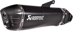 AKRAPOVIC Black Titanium Muffler - Ninja H2 SX S-K10SO21-HRAABL