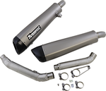 AKRAPOVIC Titanium Mufflers S-T12SO3-HCQT for Enhanced Motorcycle Performance