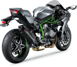 AKRAPOVIC Carbon Fiber Muffler for Kawasaki Ninja H2 * Part S-K10SO15-HX2C