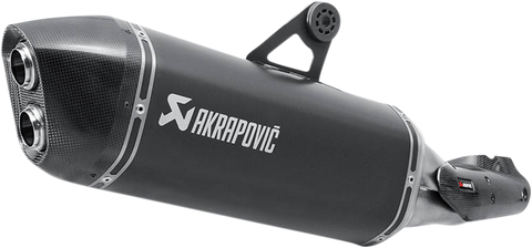 AKRAPOVIC Black Muffler for BMW R1200GS/Adventure * Part S-B12SO10-HAABL