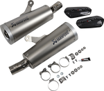 AKRAPOVIC Titanium Mufflers S-Y17SO1-HBAV for Yamaha V-MAX
