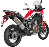 AKRAPOVIC Titanium Muffler S-H10SO16-WT for Enhanced Motorcycle Performance