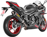 AKRAPOVIC Slip-On Line Muffler - Carbon Fiber S-S10SO12-HRC for Enhanced Performance and Style
