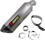 AKRAPOVIC Muffler - Titanium/Carbon Fiber S-K10SO24-HRT